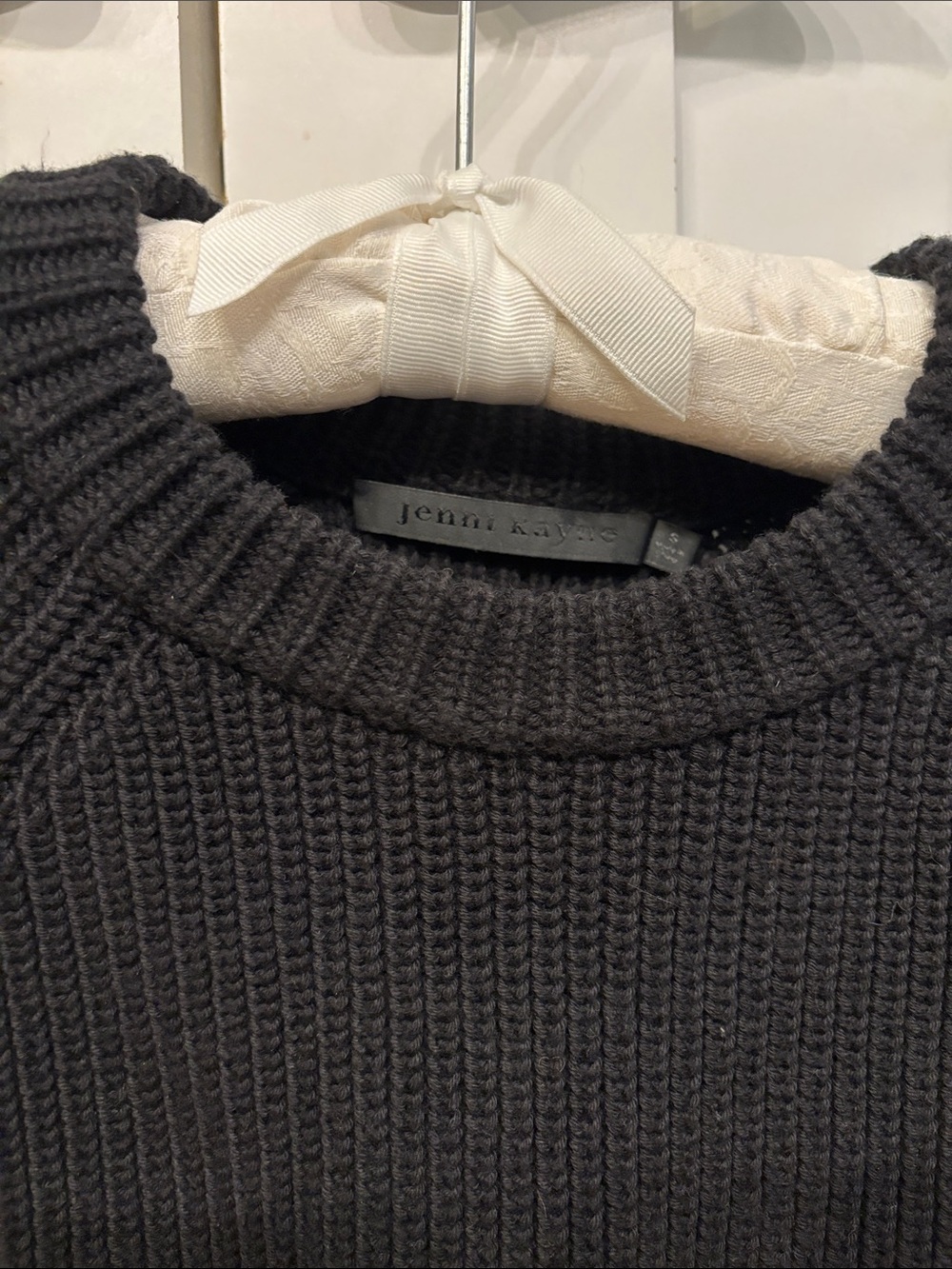 Jenni Kayne Black Fisherman Sweater - Picture 9 of 9